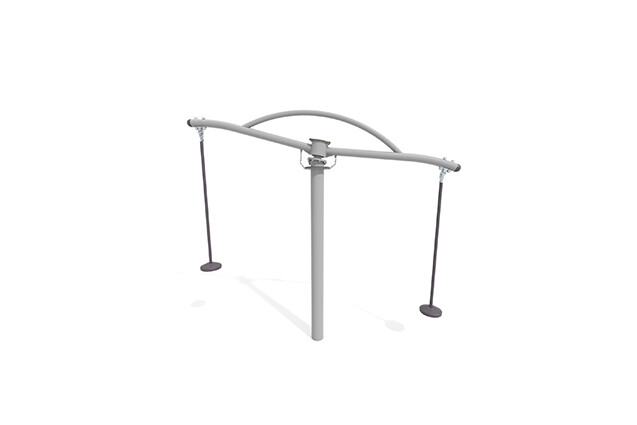 3D rendering af Carousel - sitting carousel with 2 seats