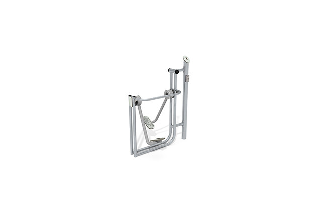 3D rendering af Fitness - Outdoor Inox air walker grey