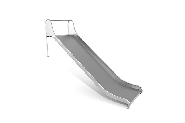3D rendering af Slide - hill h 2.4 m and w 1.5 m