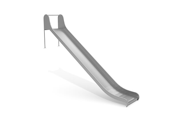 3D rendering af Slide - hill h 3 m and w 1 m