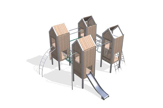 3D rendering af Play tower - Arthur package 10