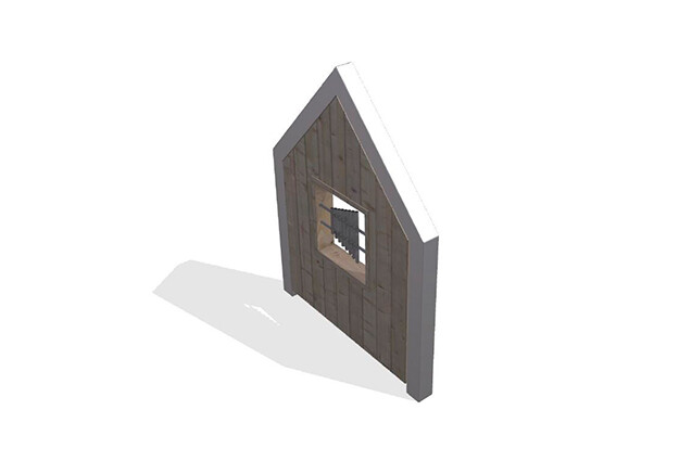 3D rendering af Playhouse - Arthur package 19