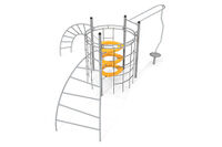 Climbing structure - Active circular setup with carousel