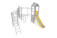 Play tower - Active single tower climbing system