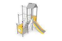 Play tower - Active tower platform climbing net