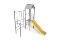 Play tower - Active single tower climbing net