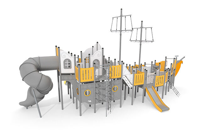 Play ship - Active ship two slides