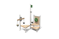 Sandbox - sand play system with hoist and sand mill