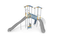Play tower - Aquarius INOX double tower