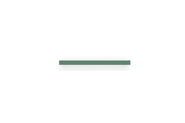 Obstacle course – balance beam in stainless steel and HPL green