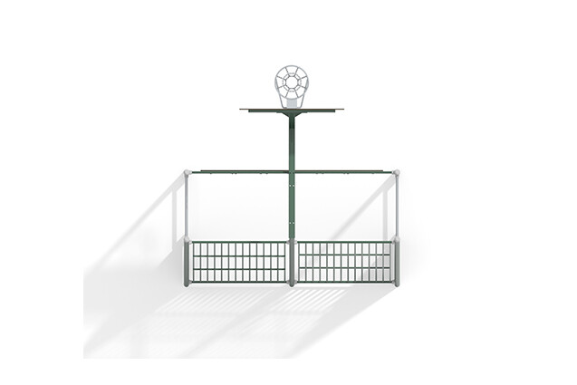 Multi goal - Sport Arena goal football and basketball green