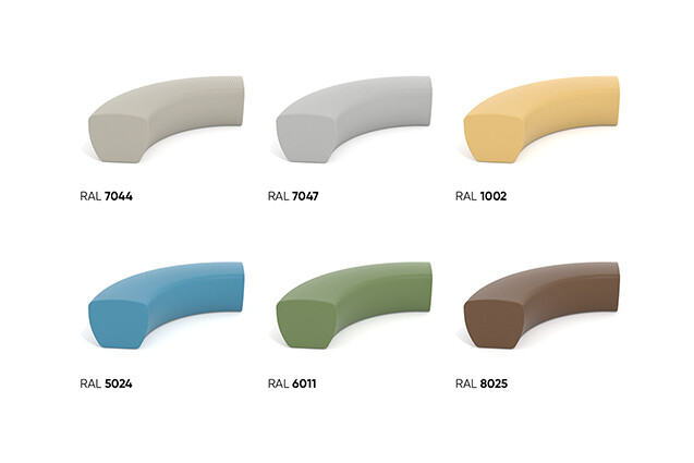 Outdoor furniture - Outi bench module 2