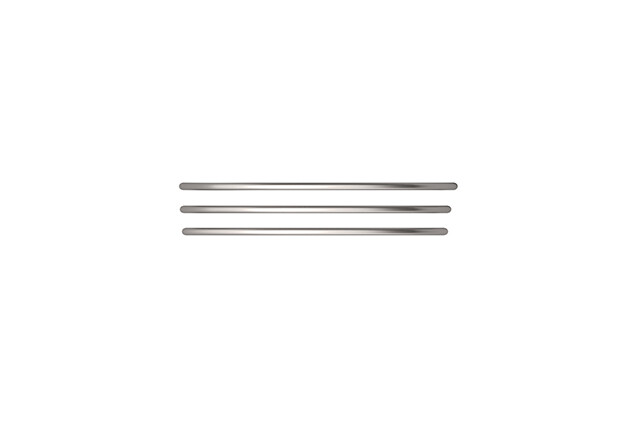 Play sculpture - rainbow narrow stainless steel
