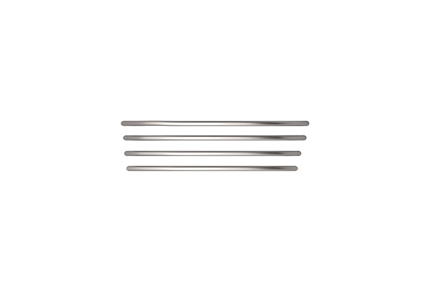 Play sculpture - rainbow wide stainless steel