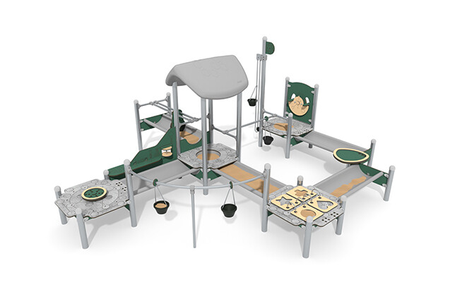 Sandpit - Mini sand play factory with tower