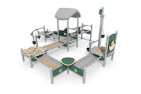 Sandpit - Mini sand play factory with tower