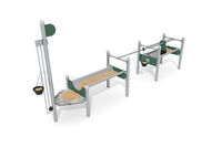 Sandpit - Mini sand play system with sand hoist