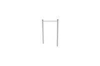 Fitness – Street workout pull-up bar grey
