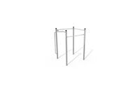 Fitness – Street workout pull-up station grey