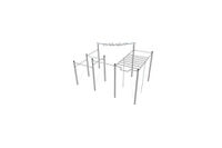 Fitness – Street workout multi station 3 grey