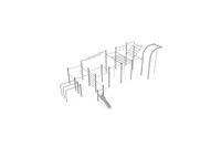 Fitness – Street workout multi station XL grey