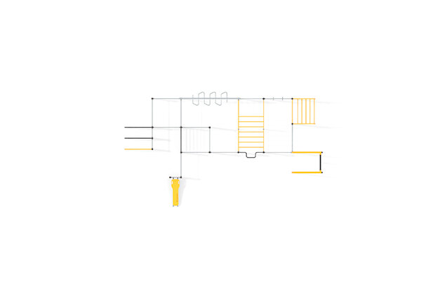 Fitness – Street workout multi station XL yellow
