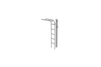 Fitness - Outdoor pull-up bar grey