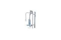 Fitness - Outdoor Inox chest press blue