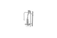 Fitness - Outdoor chest press grey