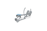 Fitness - Outdoor Inox rowing machine blue