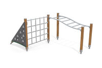 Climbing structure - ECO climbing track S