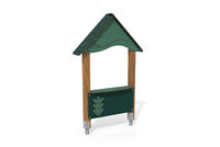 Playhouse - ECO facade with counter green