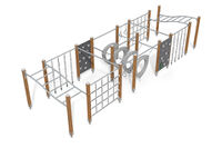 Climbing structure - ECO climbing track L