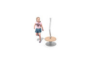 Carousel - pirouette robinia and stainless steel