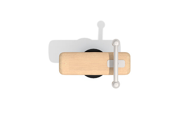 Seesaw - Robinia Scandic animal-shaped rocker for one child
