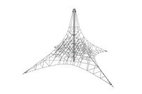 Climbing net - Acrobat pyramid 8 grey/black