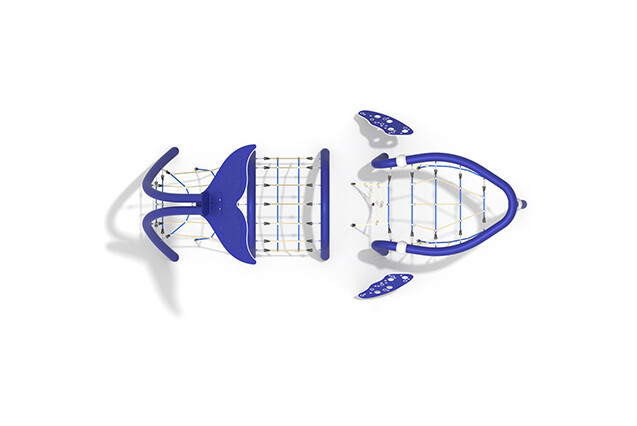 Climbing structure - Organiq whale