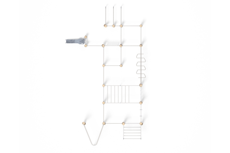 Fitness - robinie street workout multi-tool XL