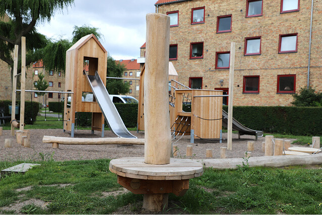Foto af Obstacle course - platform round