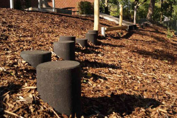 Foto af Play sculpture - Balance stump SBR h 0.2m