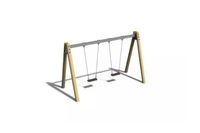Swing - A-frame robinia and steel h 2.1m