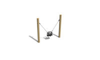 Swing - baby robinia 1 seat h 1.6m