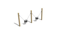 Swing - baby robinia 2 seats h 1.6m