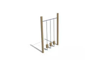 Obstacle course - vines w balance blocks h 3m and w 2m