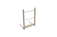 Obstacle course - rolling balancing beam