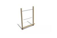 Obstacle course - balance beam w rope h 3m and w 2m