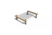 Obstacle course - rectangular horizontal crawl net h 0.6m and w 2.4m