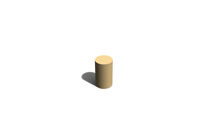 Obstacle course - balance post h 0.25m