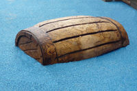 Play sculpture - recumbent barrel